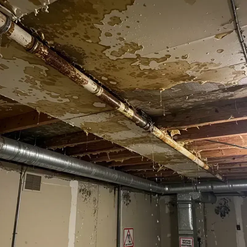 Ceiling Water Damage Repair in Hall County, TX